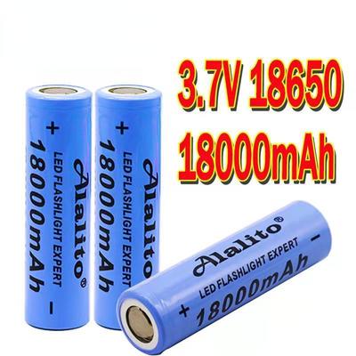 Литиевая батарея большой емкости 3,7 В 18650 18000 мАч для вентилятора PowerBank фонарика