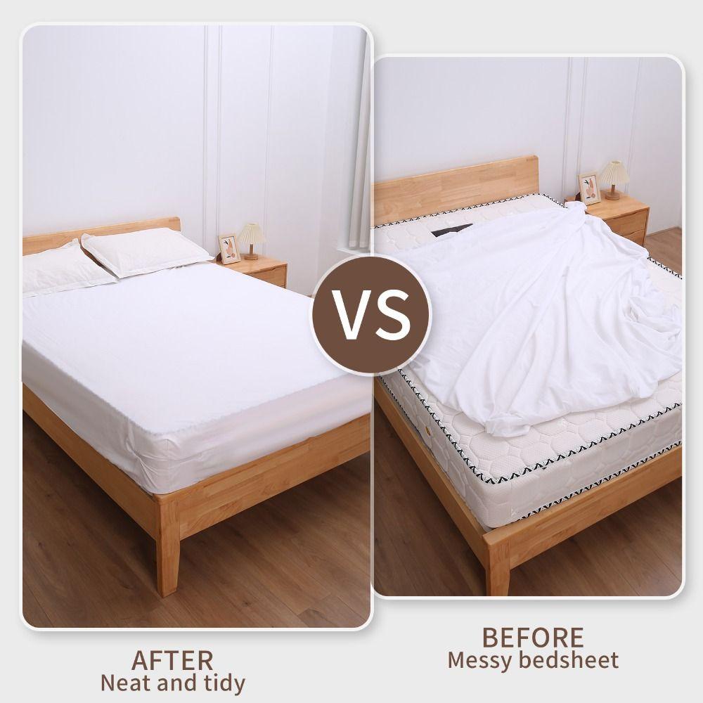 Невидимый сверхпрочный держатель простыни с фиксирующими полосками, держатели простыней, самодельные захваты для простыней, фиксированные