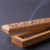 Household Bamboo Fragrance Box Incense Box Bed Home Bed Incense Box Agarwood Incense Insertion Bamboo Wooden Tea Ceremony Hollow