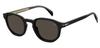 Солнцезащитные очки Дэвида DB Black 49 [Eyewear Beckham] 1007/S Мужские