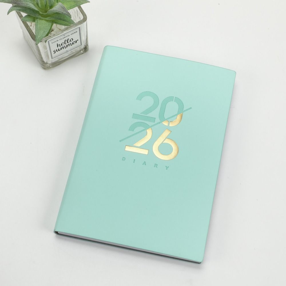 Wear-resistant 2026 Schedule Planner Notepad 12 Months 365 Days Efficiency Notebook  School