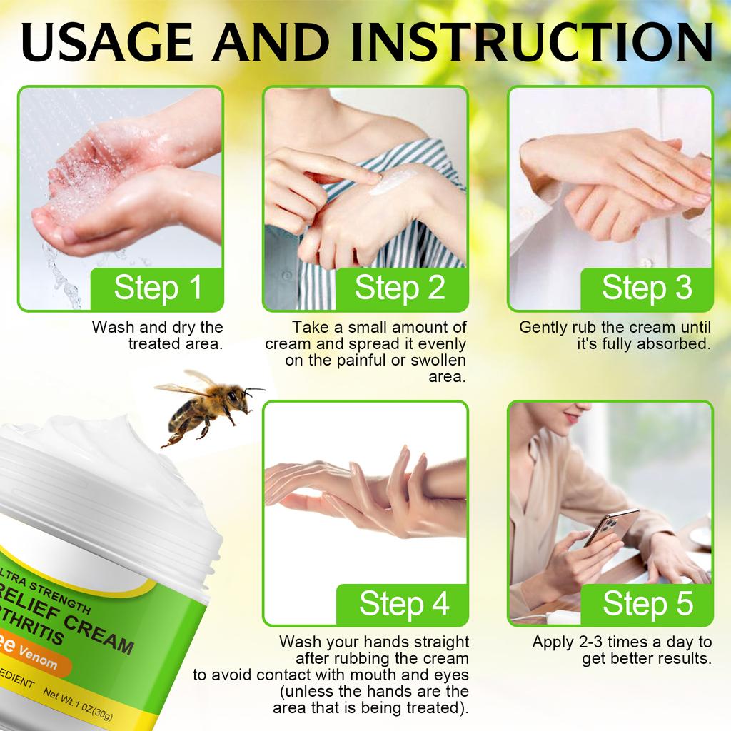 Крем для лечения суставов Bee Venoms Крем для лечения суставов Bee Venoms Крем для лечения суставов Bee Venoms Крем для лечения суставов Bee Venoms 30 г
