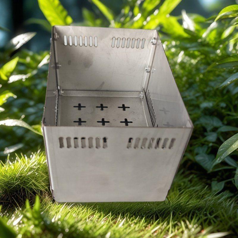 Stainless Steel Flower Pot Decorative Flowerpots Elegant Succulent Plant Pots Minimalist Luxury Flowerpot Garden Decorations