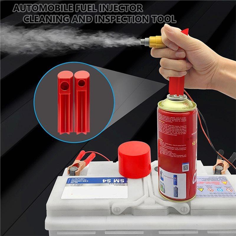 Fuel Injector Tester DIY Cleaning Function-Test Two At Once 8 Pulse Power Drive Modefuel Mode
