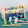 Многофункциональная игра 7-в-1 "Музыкальное животное", "Выбей крота", "Рыбалка" для мальчиков и девочек, Обучающие игрушки