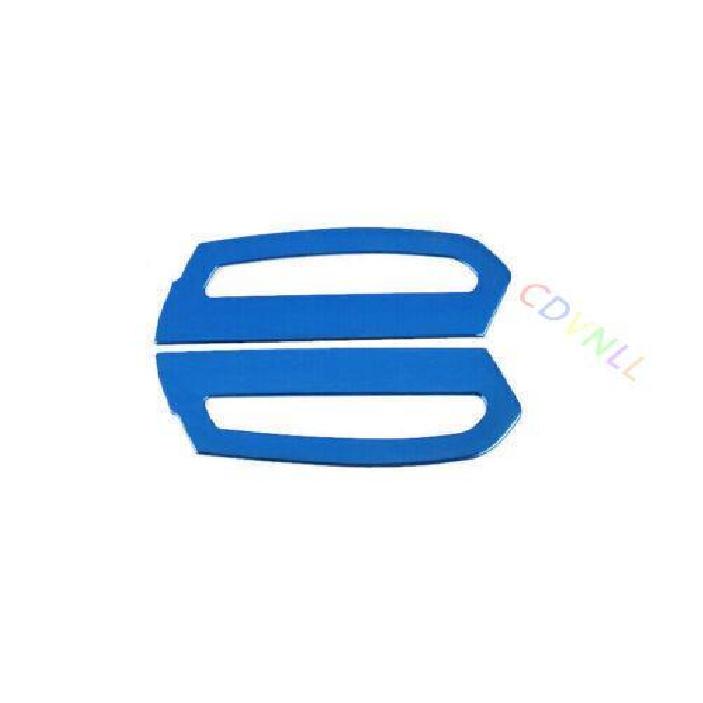 Blue For Toyota Camry 2018-2023 Steel Cover Trim Dash Side Air Outlet Vent