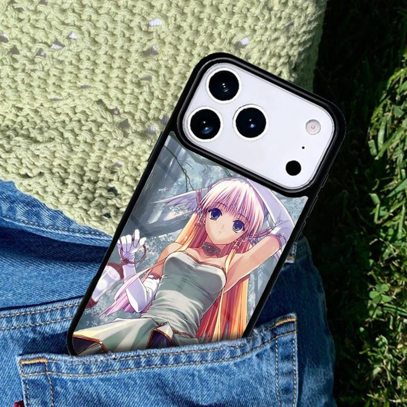 Cute Kawaii Japanese Girl Manga Phone Case Cover for IPhone 11 12 13 14 15 16e 17 Pro Max Coque for IPhone 17 Air