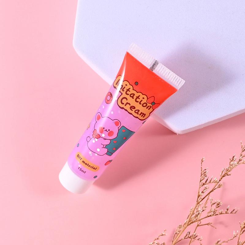 15 мл DIY имитация прозрачного флуоресцентного кристалла желе крем клей для мобильного телефона декоративная смола ремесло мягкий глинистый материал