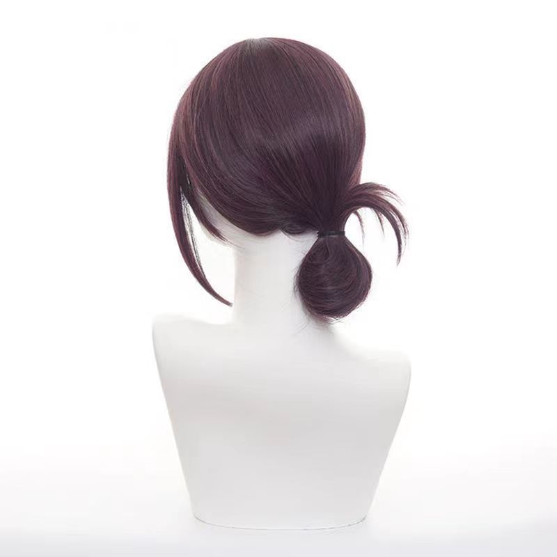 Человек-бензопила Резе Косплей Парик Синтетический Короткий Прямой Парик Аниме Косплеер Милая Девушка Термостойкое Волокно Высококачественный Парик Хэллоуин