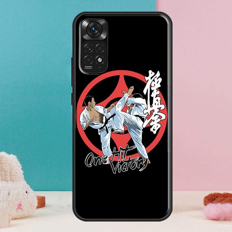 Чехол-символ Каратэ Киокушинкай для Xiaomi Redmi Note 14 13 Pro 12 11 9 10 9S 10S 11S 12S Redmi 14C 13C 10C 12C