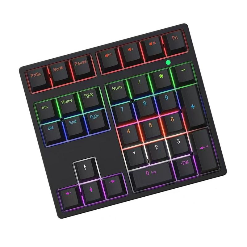 34 клавиши Цифровая клавиатура Эргономичная Легкая Мини Цифровая Клавиатура USB Цифровая Клавиатура для Офиса Дома ПК Ноутбука