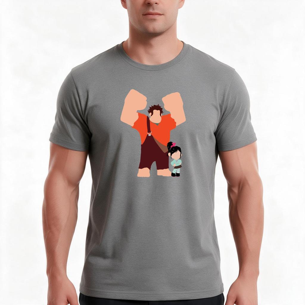 Gaming Pals Tshirt Summer Casual Cotton Tee Oversized Streetwear Tops Vintage Graphic Print Loose Fit Short Sleeve