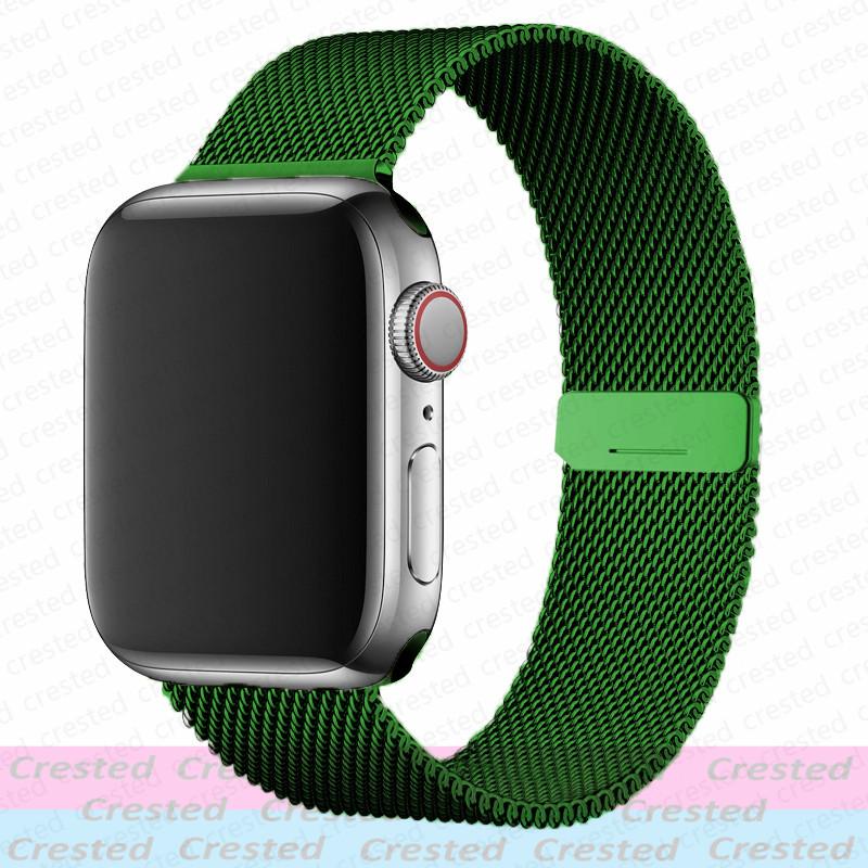 Миланская петля Ремешок Для Apple Watch Ремешок 44мм 40мм 45мм 41мм 49мм 42мм 38мм correa bracelet iWatch серия 3 6 se 7 8 9 5 ultra 2