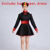 Chinese Dynasty Style Zombie Costume Set With Hat And Belt For Themed Events And Halloween