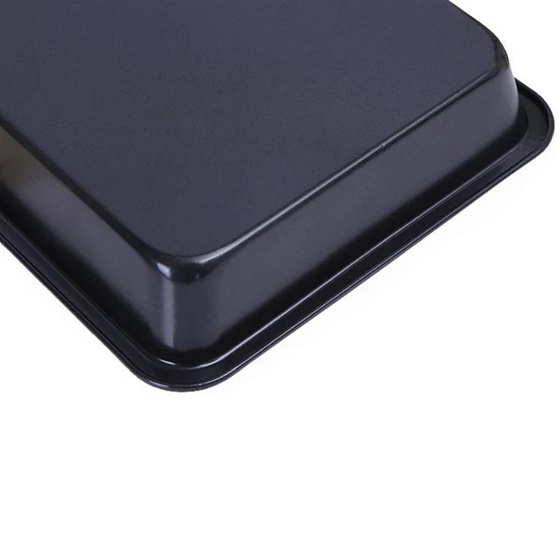 2 размера квадратная форма для торта 9,5x7 8x8 дюймов мини-формы для выпечки из углеродистой стали премиум антипригарное покрытие набор кухонных принадлежностей