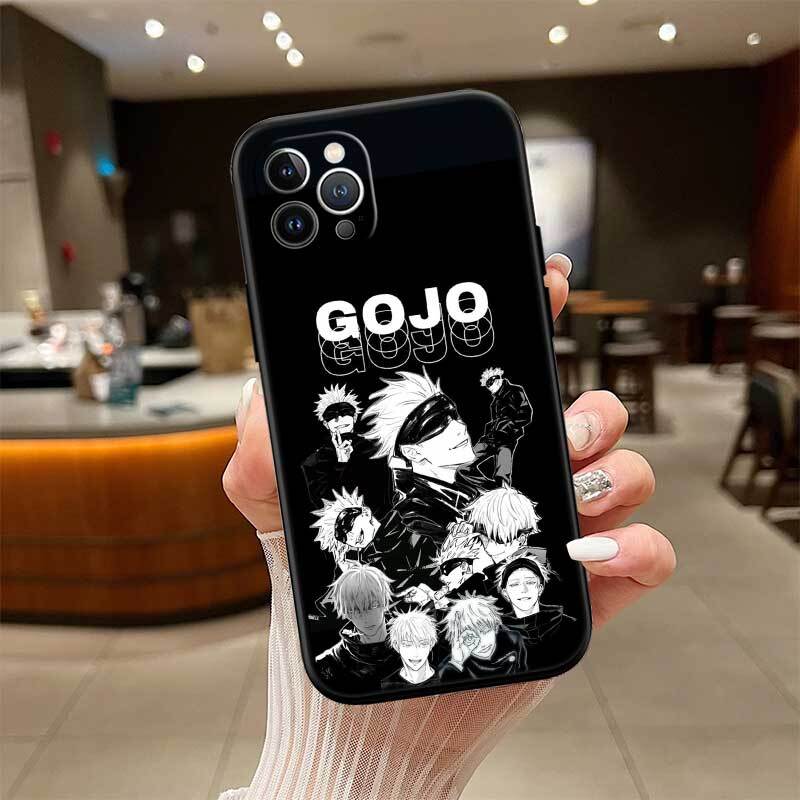 Чехол для телефона Аниме Годжо Jujutsu Kaisen для Redmi Note 12 12S 12C 13 13C 13R 14 14S 14R 14C 11A 13X A3 A3X A4 A5 Pro Max Plus