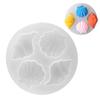 Silicone Chocolate Mold Ocean Conch Seashell Fondant Cake Mold Pudding Mold for Cake Decoration Cupcakes Polymer Clay