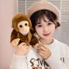 Lifelike 17cm/30cm Simulation Monkey Doll Funny Plush Toys Soft Wild Animals Appease Doll Creative Birthday Gift