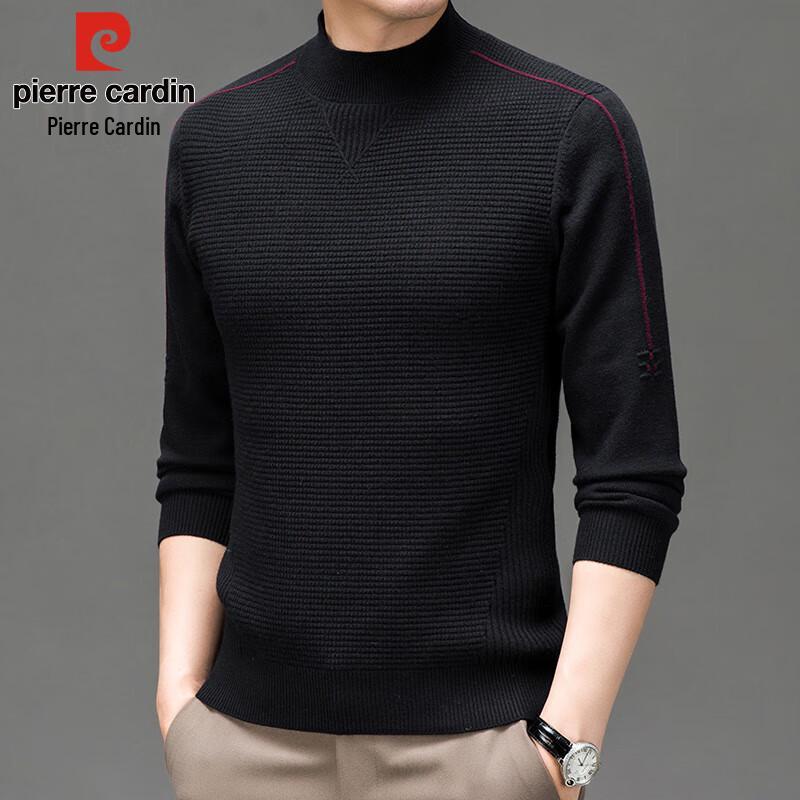 Pierre Cardin Men's Thermal Half-High Collar Sweater