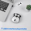 USB/Type C Wireless Mouse Compatible with PC,Laptop, MacBook