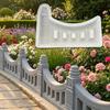 DIY Garden Flower Bed Fence Plastic Mold - Courtyard Pond Curbstone Model