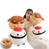 30/40CM Eagle Red-crowned Crane Dolls Round Plush Toys Super Soft Fat Animal Stuffed Girl Christmas Birthday Gifts Decor