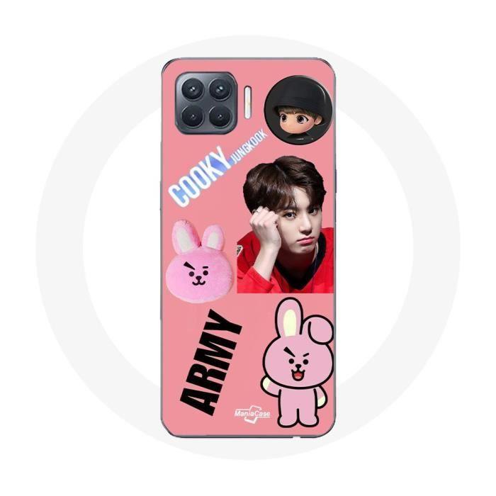 Case for Oppo A93 BTS Bangtan Boy BT21 Cooky Jungkook ARMY