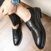 Весна Осень Новые Модные Мужские Ботинки На Шнуровке Из Натуральной Кожи Повседневные Туфли Для Работы Офиса Уличная Обувь Бренды Мужские Свадебные Туфли