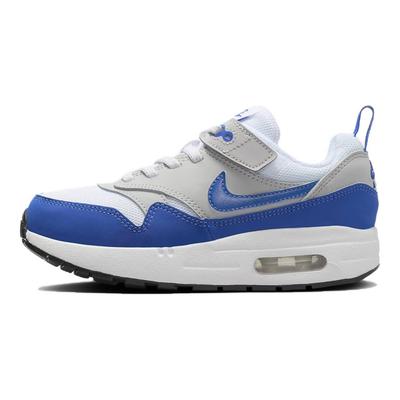 Детские кроссовки Air Max 1 EasyOn PS Royal Blue Белый Нейтрально-Серый Черный DZ3308-104