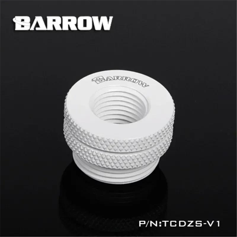 Barrow TCDZS-V1 G1/4'' Pass-Through Fitting for Water Inlet Port Injection Computer Water Cooling , TCDZS-V1