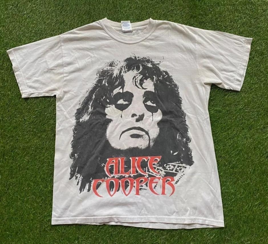 ALICE COOPER BAND TOUR Белая футболка всех размеров от S до 4XL БЕЛАЯ