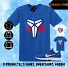 Футболка в тон Kobe 6 Protro Dodgers 2025 Match Sneaker Mamba Sheath