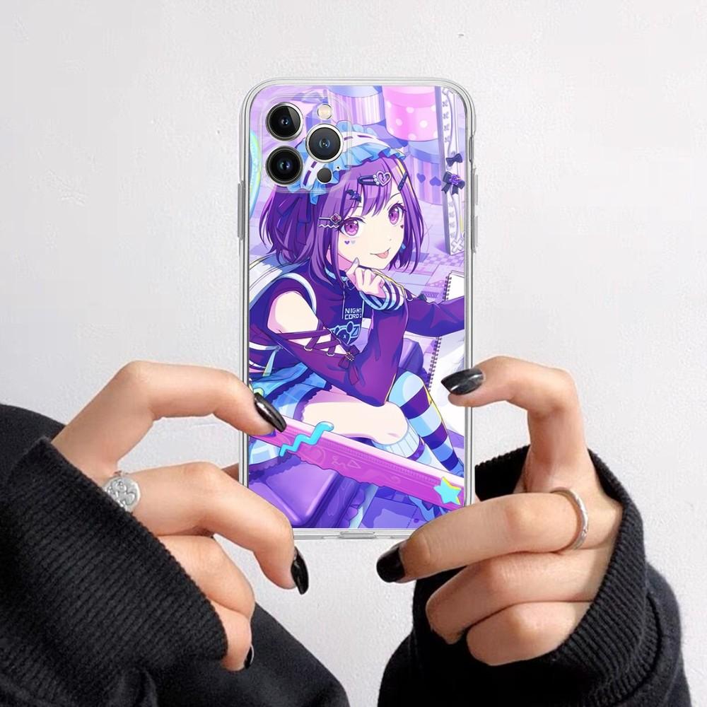 Чехол для телефона Project Sekai для iPhone 16 15 8 7 6 6S Plus X SE XR XS 14 11 12 13 Mini Pro Max Мобильный чехол