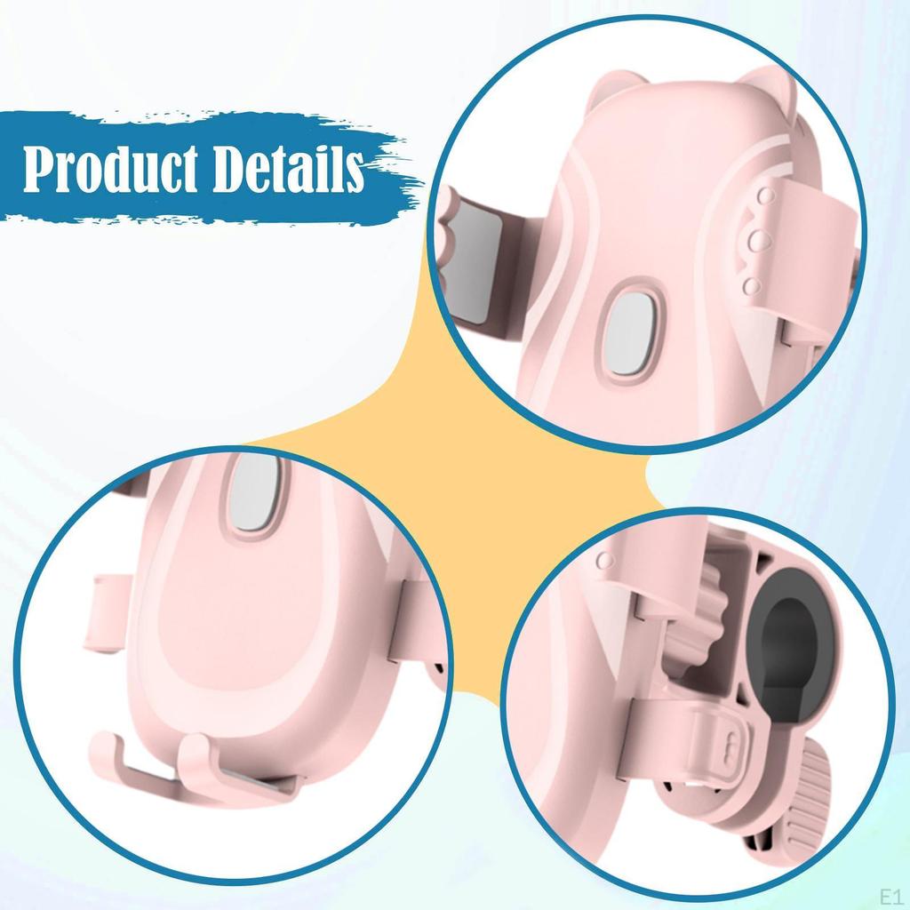 Велосипедный держатель для телефона с регулируемым углом, ударопрочный, устойчивый, вращающийся, крепление для мотоцикла, для горного