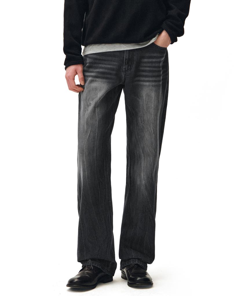 DECET Dawn Semi Wide Jeans Dcpt002Crblack2