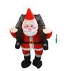 Santa Costume Funny Father Christmas Riding Inflatable Show Party Cosplay Role Playing Props