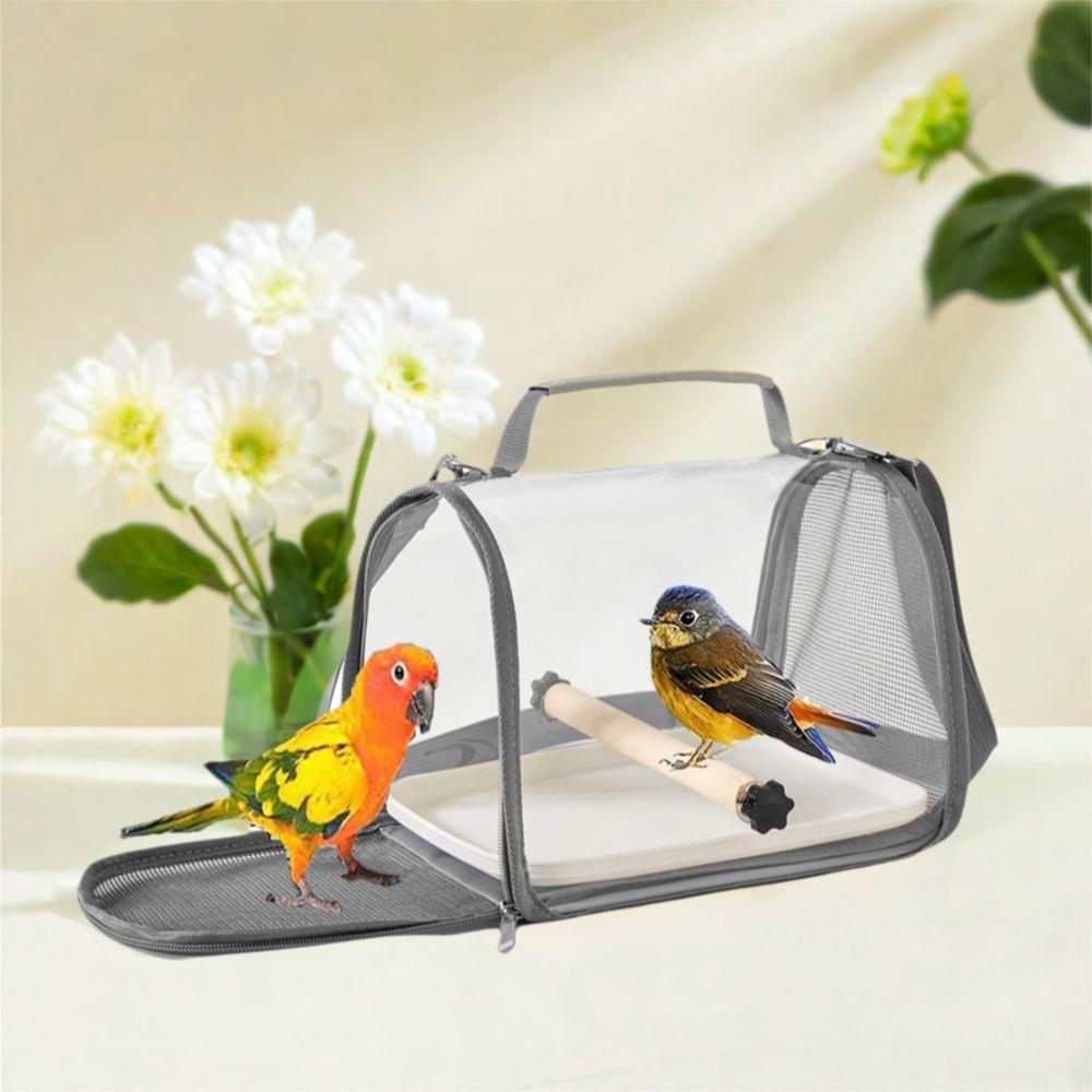 Дышащая сумка-переноска для попугая, портативная клетка для птиц, товары для питомцев, сумка для путешествий с птицами для улицы