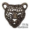 2025 Trend Charms Bulk Tiger Lion Wolf Charms Подвеска Сувенирная подвеска для творчества