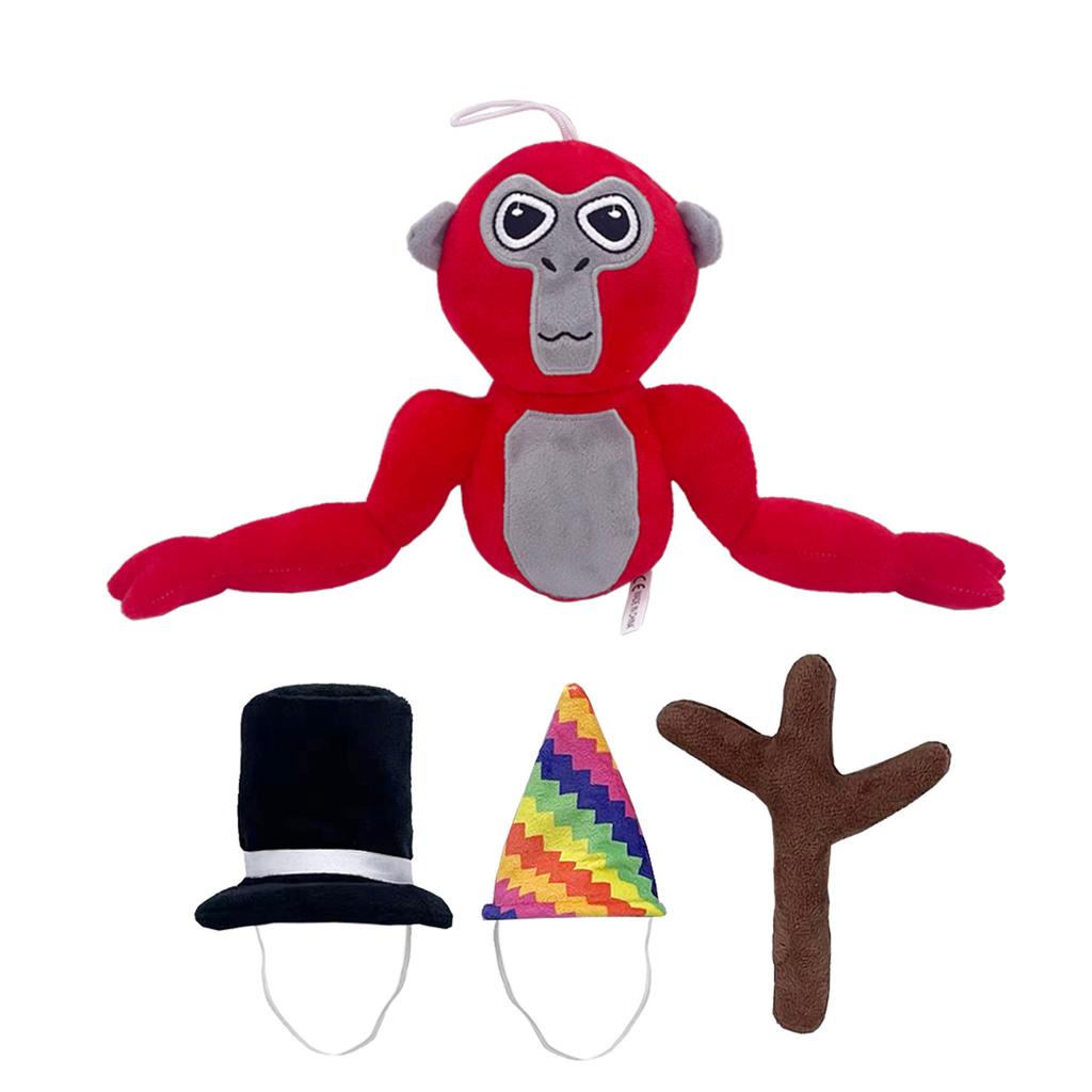 2025 Gorilla Tag Monke Плюшевая игрушка Мультяшная игра Doughboi Плюшевая игрушка Милая мягкая подушка Кукла для украшения комнаты Кавайная игрушка Детский подарок