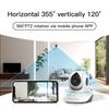 Vstarcam EU 1080P Wi-Fi камера, внутренняя IP-камера, монитор для домашних животных, 360 ° PTZ, домашняя безопасность, наблюдение, обнаружение движения