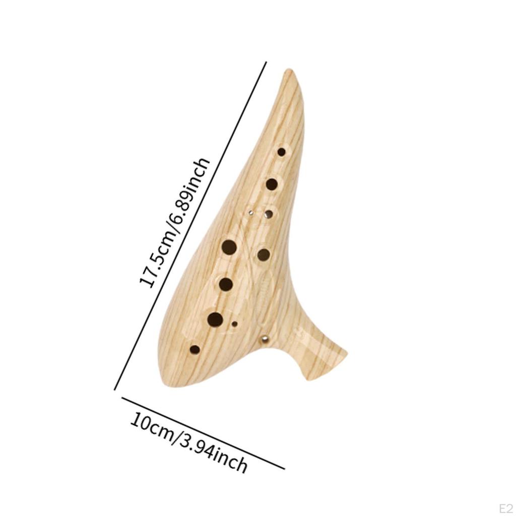 12 Hole Ocarina Alto C Musical Instrument for Adults And Beginners
