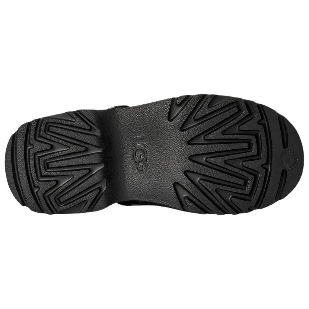 UGG Esmee Кожа Мода Удобные Повседневные Балетки 5,1 см Женские балетки Черные 1171507-BLK