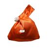 Satin Gift Candies Bag Elegant Butterfly Orchid Knot Handbag Sweet Hand-held Pouch  Blessing