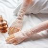 Длинные кружевные нарукавники для женщин, Солнцезащитные нарукавники до локтя для вождения, Накладные рукава