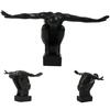 Modern Decorative Figurine Black - Spread Your Wings!