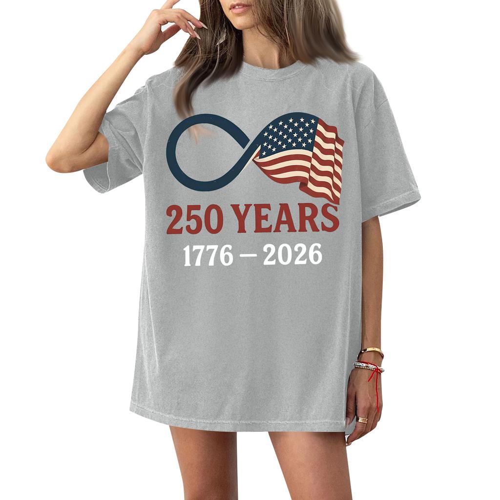 Женская футболка с круглым вырезом и короткими рукавами с принтом