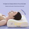 Подушка для шеи J5D из пены с эффектом памяти: Прочная, Моющаяся, Неспадающаяся Поддержка Шеи для Домашнего Использования.