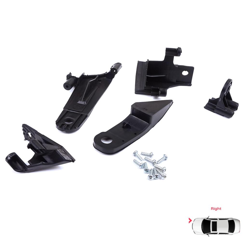 BHL565-2 Комплект кронштейнов для крепления фары, правая сторона для Dacia Renault Duster MK2 HM 2017-2024 260101133R