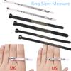 Sizes A-Z UK/US/EU/JP Ring Sizer Measure Genuine Tester Finger Gauge Wedding Ring Band