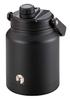 Sports Bottle, Direct Drinking, Double Stainless Steel Bottle, Vacuum Insulated, Keeps Cold, HD Water Tank, 2.5L, Black, UE-3530